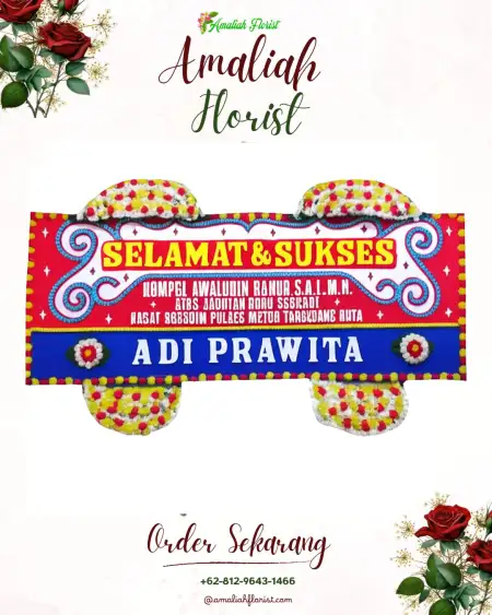 Papan Bunga Ucapan Selamat Kosambironyok
