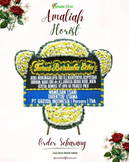 Papan Bunga Duka Kosambironyok